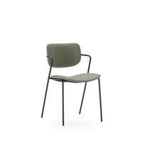 ESSZIMMERSTUHL Maika Grün 49/55/48 cm 2er-Set - Grün, Textil (55/48/49cm) - Calicosy