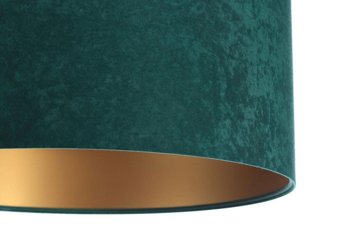 HÄNGELEUCHTE Grün 30/20 cm - Goldfarben/Grün, Kunststoff (30/0.45/20cm) - ONZENO