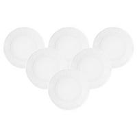 FRÜHSTÜCKSTELLER Nori Home weiß ø 21,6 cm 6er Set - Weiß, Keramik (21.6cm) - Seltmann Weiden