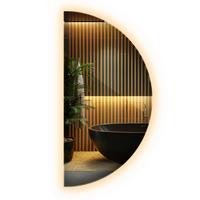 LED-SPIEGEL 40x80 cm Warmweiß 3000K - Gelb, Glas (40/80/0.4cm) - Wallfluent