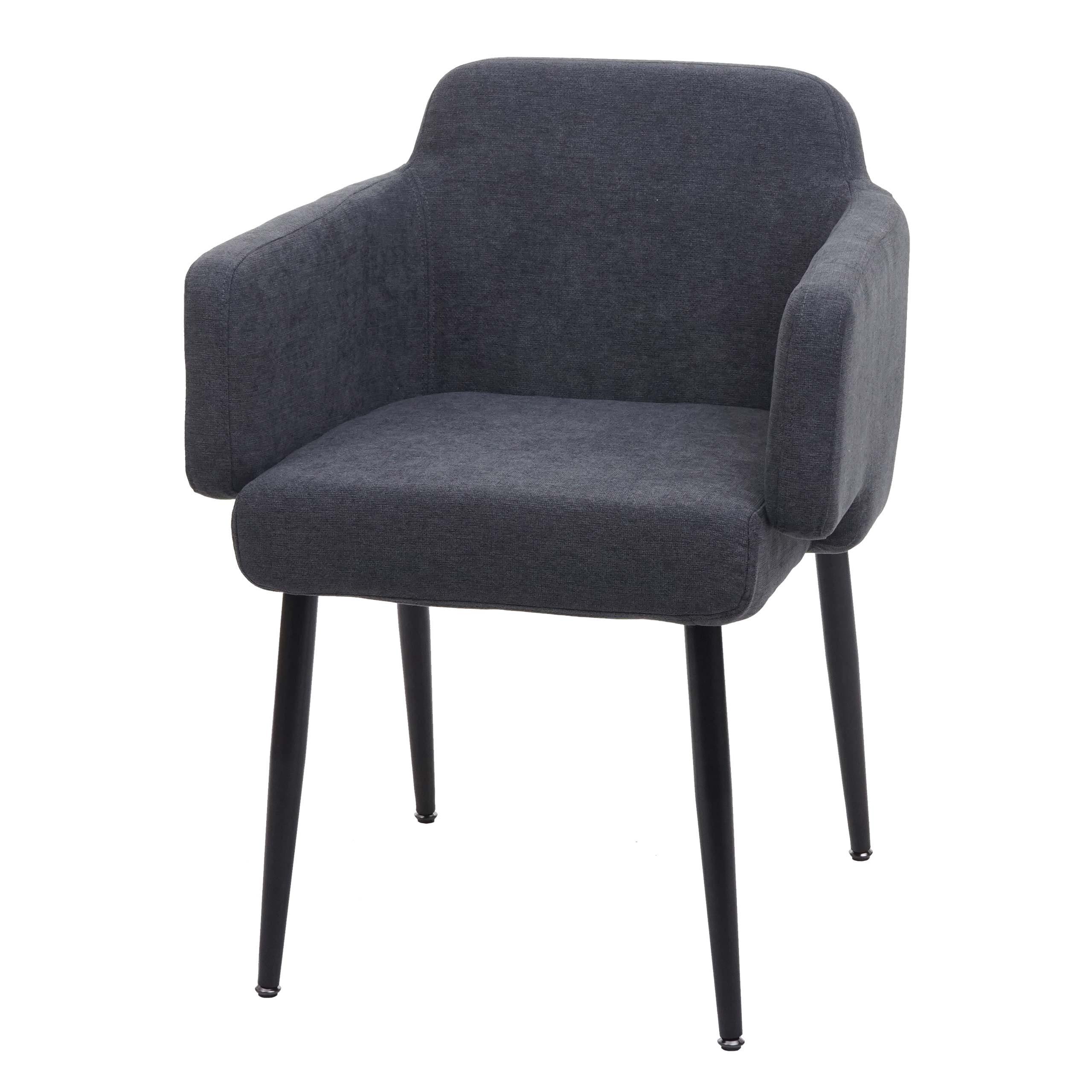 ESSZIMMERSTUHL Anthrazit - Anthrazit, Textil (57/77/56cm) - MCW