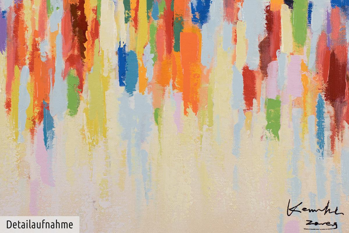 ÖLGEMÄLDE 120/60 cm - Multicolor, Holz/Textil (120/60cm) - KUNSTLOFT