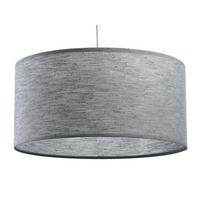 HÄNGELEUCHTE Grau 50/25 cm - Grau, Kunststoff (50/0.6/25cm) - ONZENO