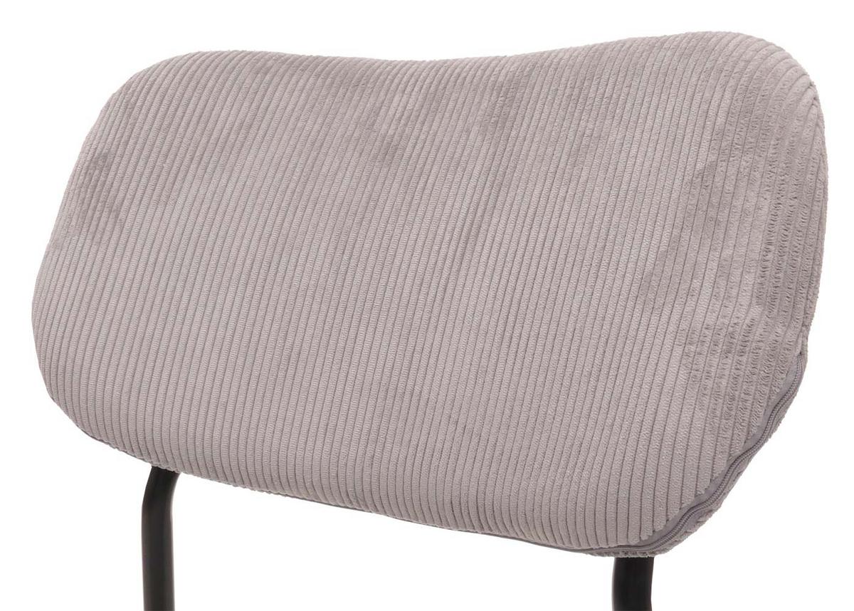 ESSZIMMERSTUHL Hellgrau 6er-Set - Hellgrau, Textil (44/83/52cm) - MCW