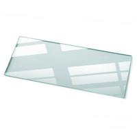 TISCHPLATTE 125 x 50 cm Transparente Glasplatte - Transparent, Glas (50/125/0.4cm) - TULUP