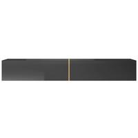 TV-LOWBOARD Bisira Schwarz / Gold 200 cm - Schwarz, Holzwerkstoff (200/30/31.6cm) - Selsey
