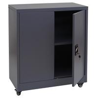 AKTENSCHRANK Dunkelgrau - Dunkelgrau, Metall (80/98/40cm) - MCW