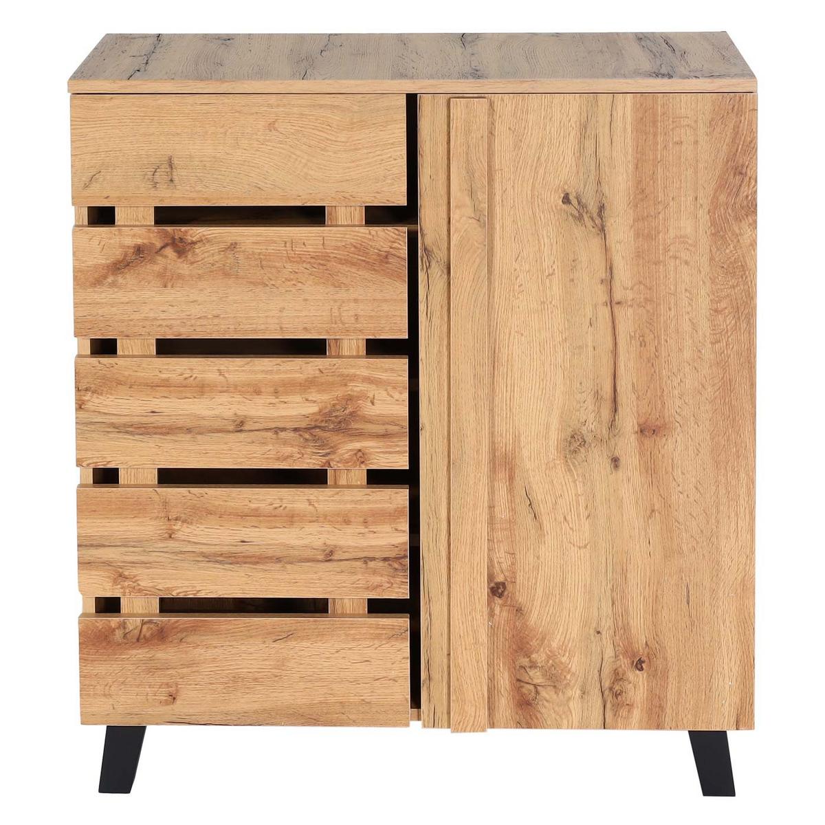 KOMMODE Braun - Braun, Holz (80/88/34cm) - MCW