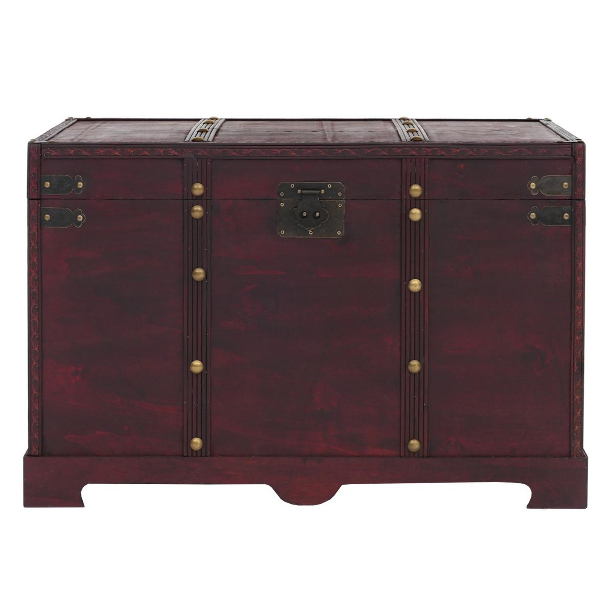 HOLZTRUHE Braun - Braun, Holz (77/49/47cm) - MCW