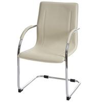 KONFERENZSTUHL Beige - Beige, Kunststoff (56/93/56cm) - MCW