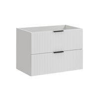 WASCHTISCHUNTERSCHRANK 80.4cm Adriel Weiß - Weiß, Holzwerkstoff (80.4/57/46cm) - Petits-meubles