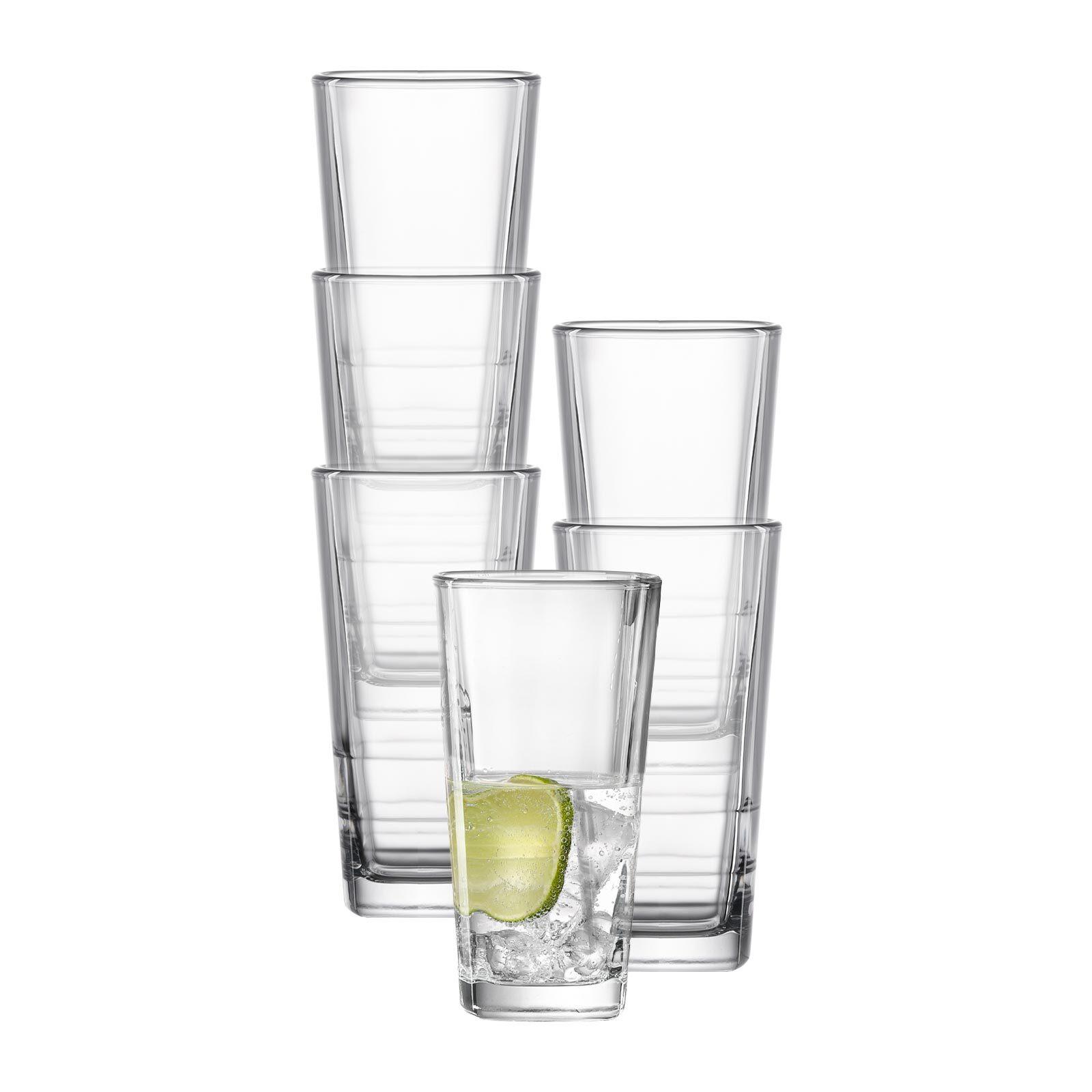 LONGDRINKGLÄSER Bali transparent 370 ml 6er Set - Transparent, Glas (0.37L) - Ritzenhoff Breker