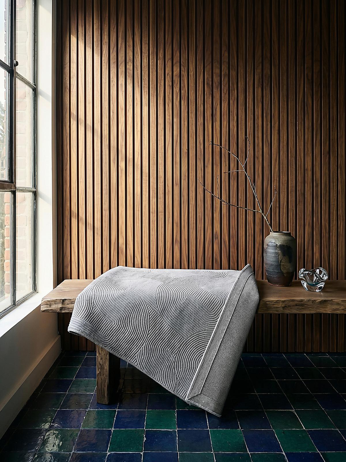 KURZFLORTEPPICH Antirutsch Geometrisch DALAR Polypropylen Grau 200 x 200 cm - Grau, Textil (200/200cm) - KADIMA DESIGN