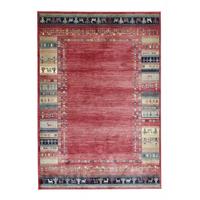FLACHWEBETEPPICH Cherina 160x230 cm - Rot, Textil (160/230cm) - Gino Falcone