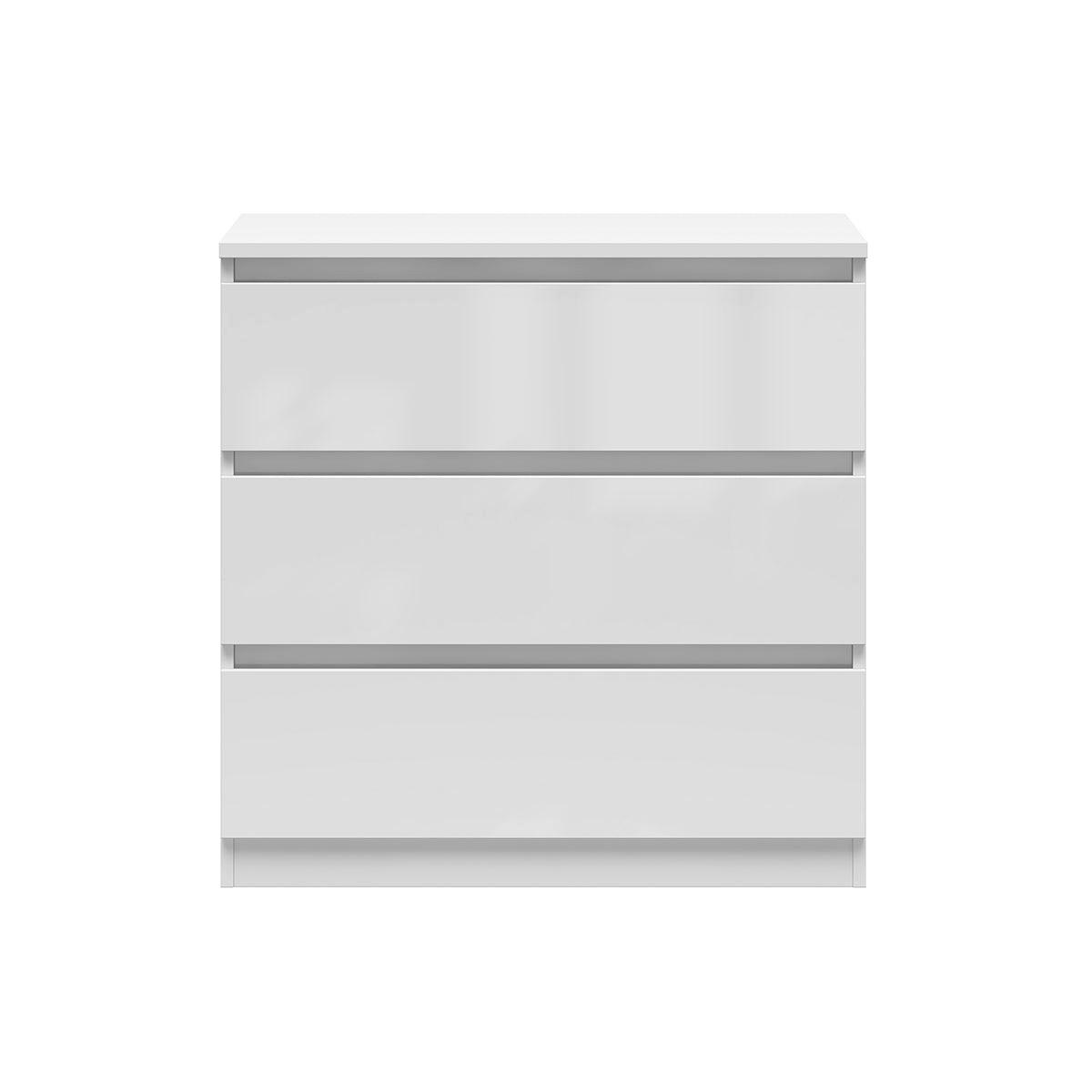 KOMMODE Edwin Weiß - Weiß, Holzwerkstoff (75/75/45cm) - Petits-meubles