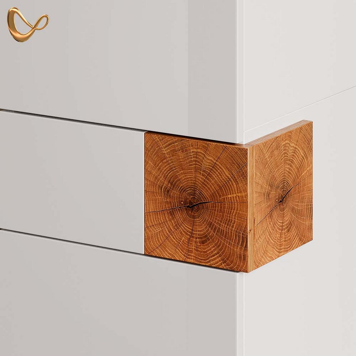BADMÖBEL-SET Tanaro Weiß 3 Teile, mit Hochschrank - Weiß, Holzwerkstoff (73/64/37cm) - Livinity®