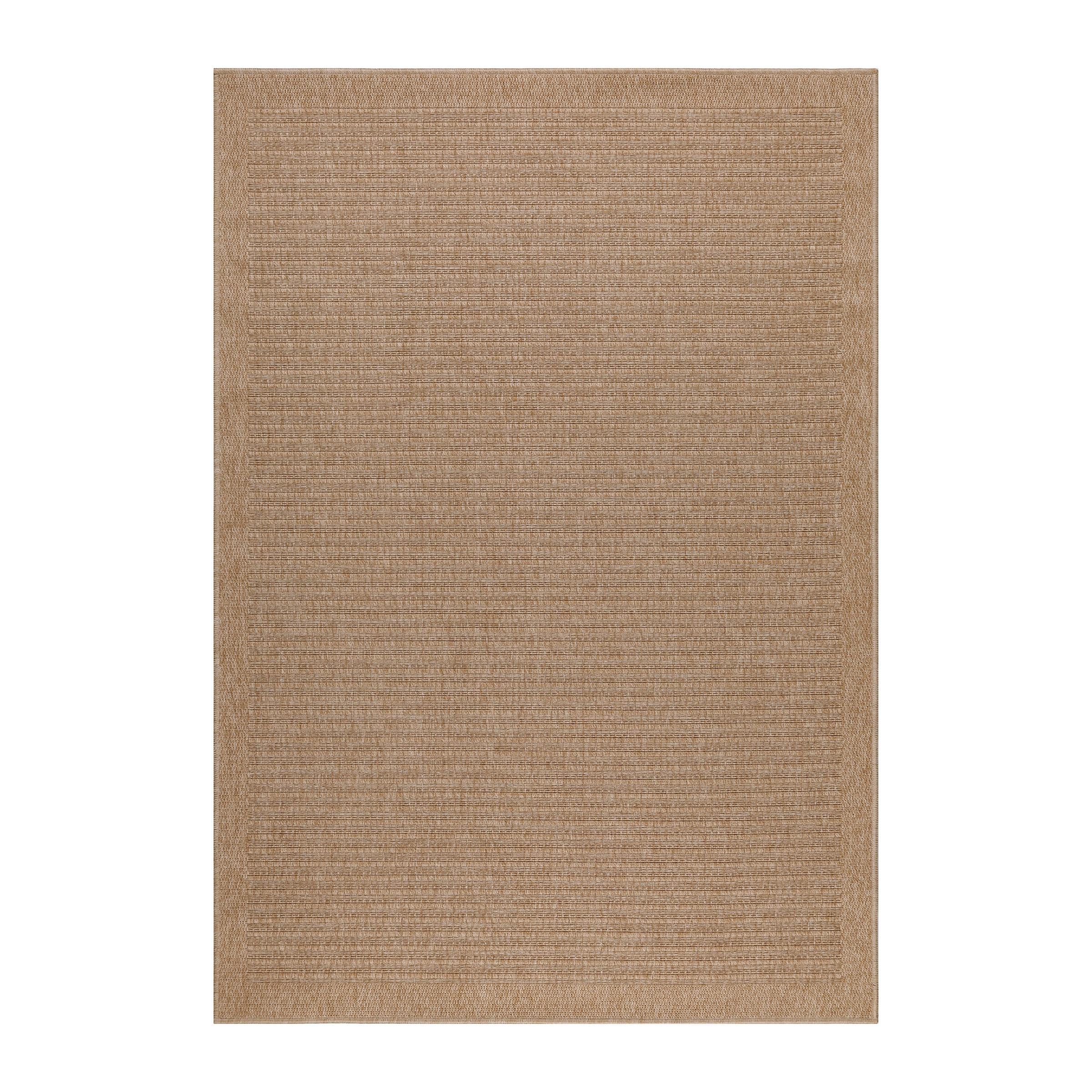 OUTDOORTEPPICH KASBERG, im Vintage-Stil, aus Polypropylen, Beige, 80 x 150 cm - Beige, Textil (150/80cm) - KADIMA DESIGN