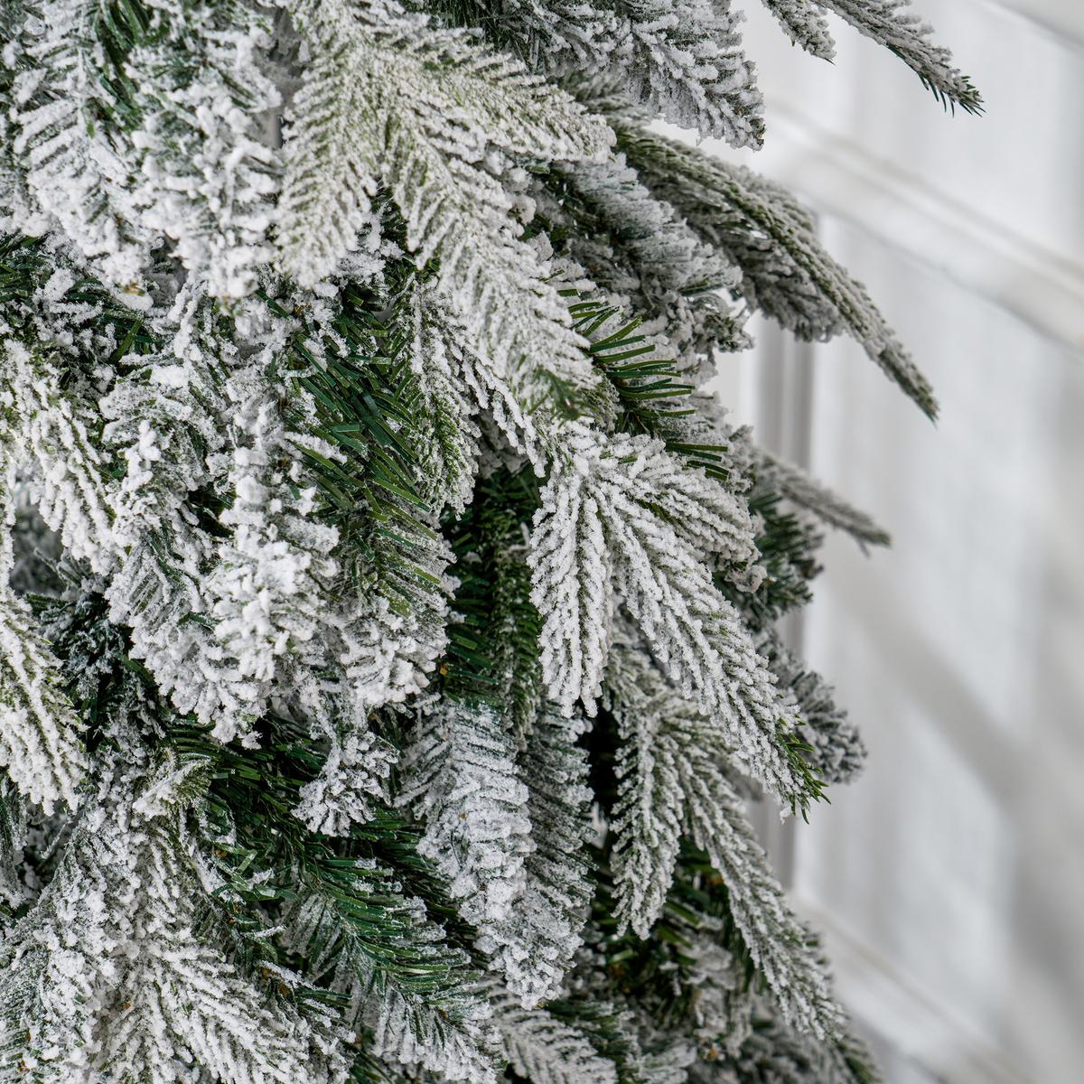 WEIHNACHTSBAUM Stahl PE Grün - Grün, Kunststoff (180cm) - HOMCOM