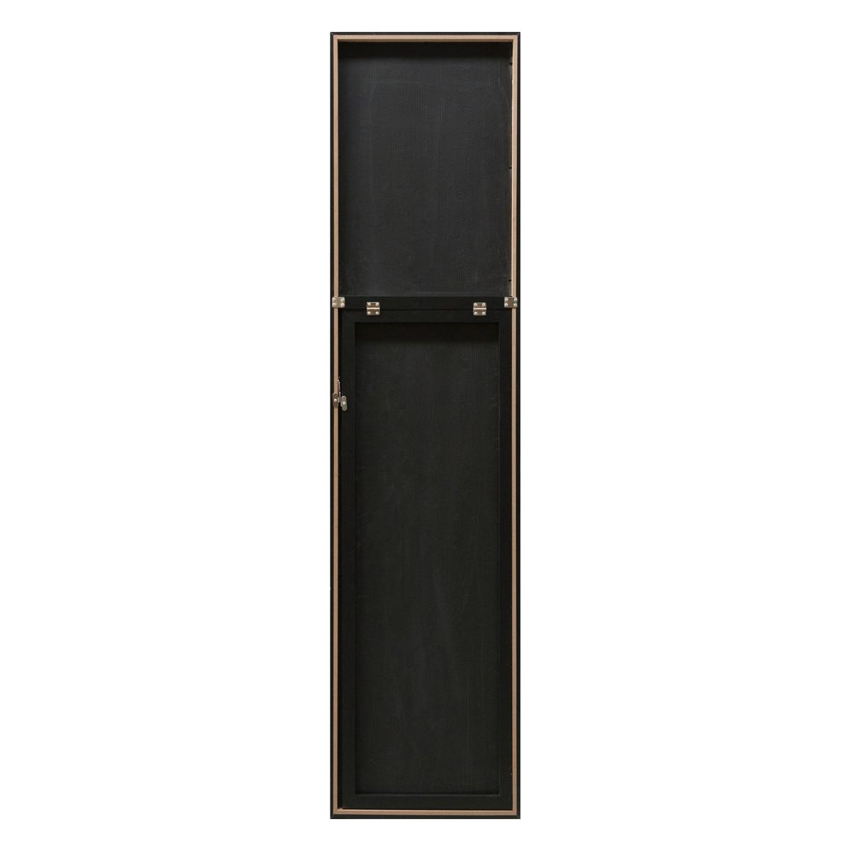 STANDSPIEGEL Giovinazzo - Schwarz, Glas/Holzwerkstoff (35/152.8/150cm) - [en.casa]