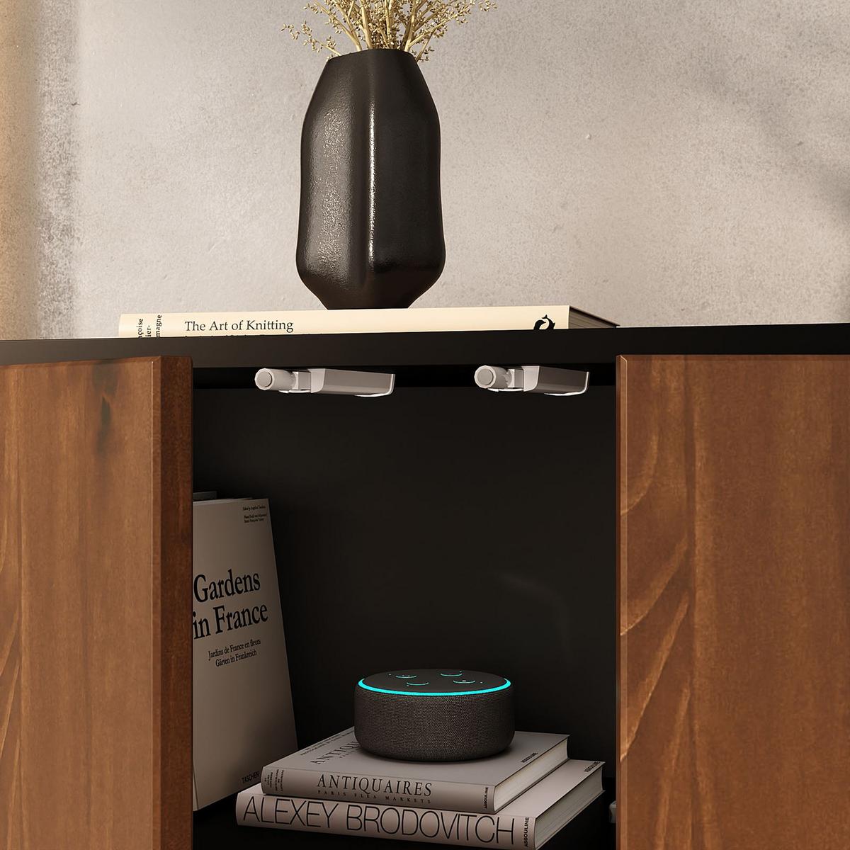 SIDEBOARD ARTO Kastanie - Kastanienfarben, Holz (137/71/41cm) - IDIMEX