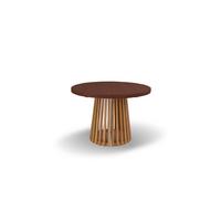 ESSTISCH LAMELLI Ausziehbar 110 - 210 / 110 x 76 cm - Eichefarben/Braun, Holz (110/110/76cm) - MASSENO