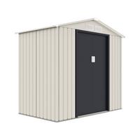 METALL-GARTENHAUS nebraska beige - Beige, Metall (213/195/127cm) - Habitat Garten