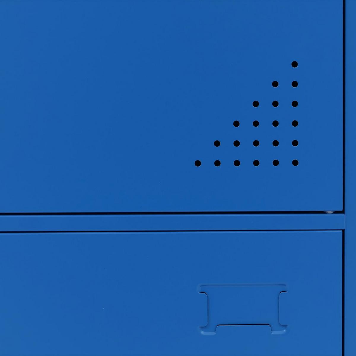 SPIND Blau - Blau, Metall (38/90/45cm) - MCW