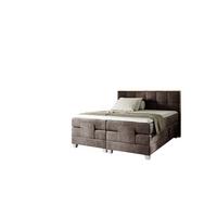 BOXSPRINGBETT Elektrisch Henry - Braun, Holzwerkstoff/Textil (200/200cm) - Fun Möbel