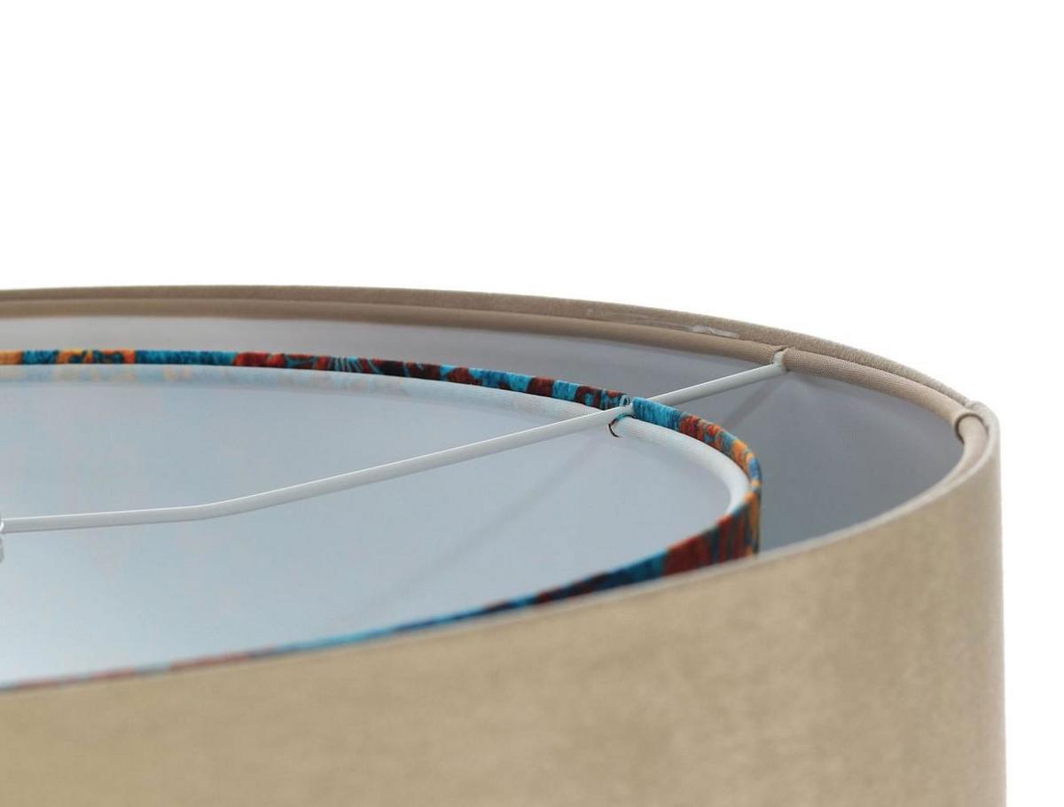 HÄNGELEUCHTE Türkis 50/23 cm - Türkis, Kunststoff (50/1.3/23cm) - ONZENO