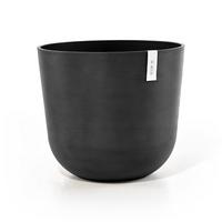 BLUMENTOPF Oslo 55/48,5 cm Dunkelgrau - Dunkelgrau, Kunststoff (55/48.5cm) - Ecopots