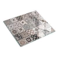 GLASPLATTE 60x52 cm Keramikfliesen - Beige, Glas (60/0.4/52cm) - TULUP