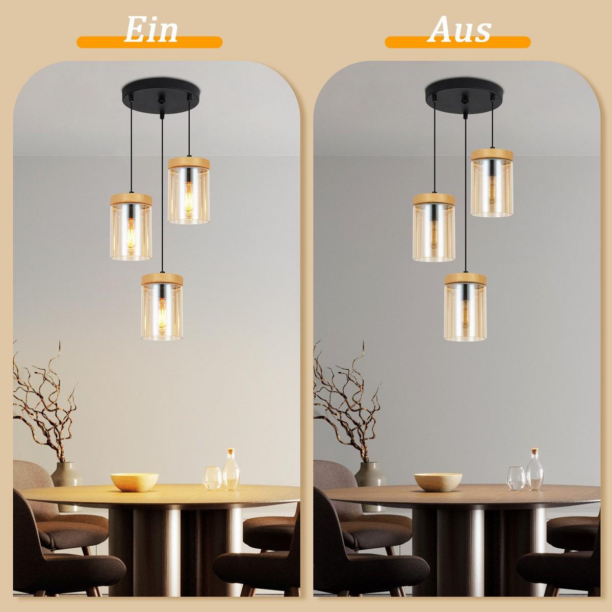 PENDELLEUCHTE Marren 30/5/143 cm - Schwarz, Metall (5/30/143cm) - Nettlife