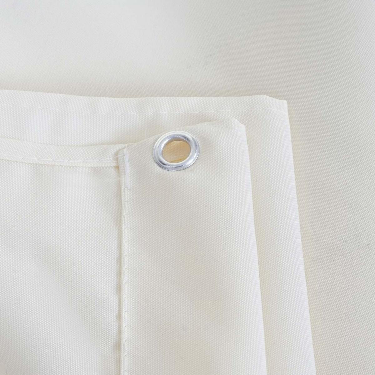 ERSATZBEZUG DACH FÜR PERGOLA BEJA Cremeweiß - Weiß, Textil (272/1/596cm) - MCW