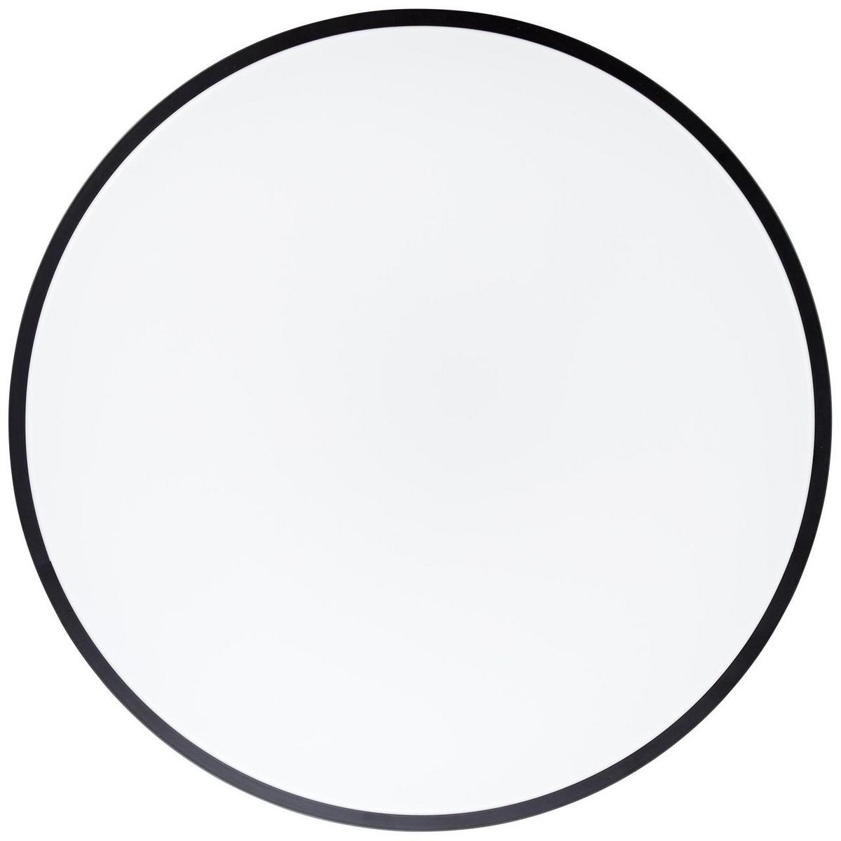 DECKENLEUCHTE Slimline G97014/76 - Schwarz, Metall (49/49/8.5cm) - Brilliant