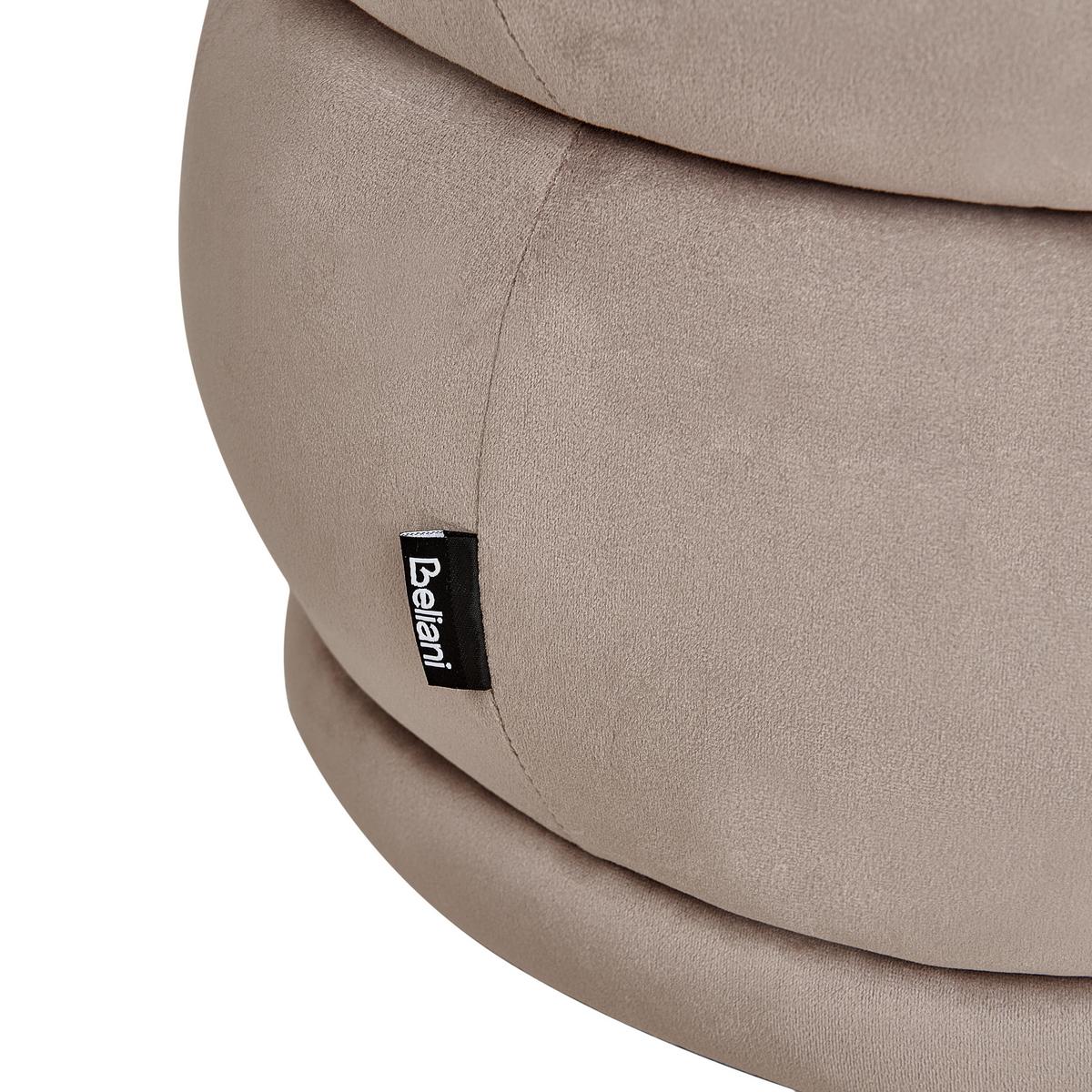 BANK Beige Ellendale - Taupe, Textil (90/40/41cm) - Beliani