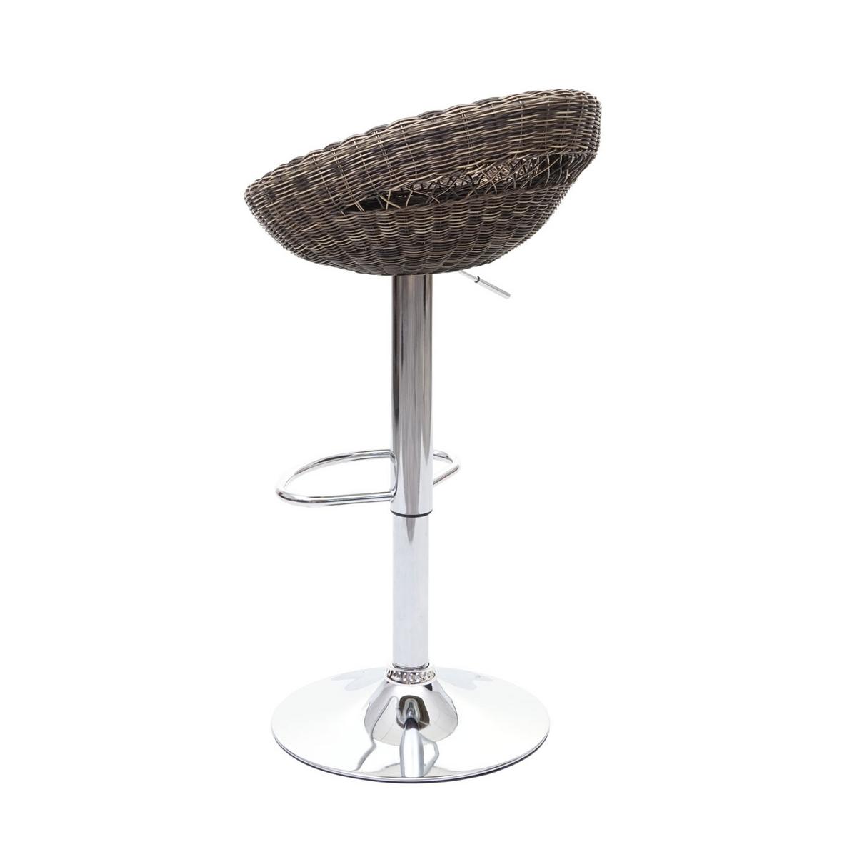 BARHOCKER Braun 2er-Set - Braun, Kunststoff (47/97/44cm) - MCW