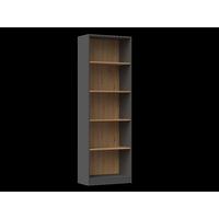 BÜCHERREGAL Anthrazit, Artisan 60/182/30 - Anthrazit, Holzwerkstoff (60/182/30cm) - RAUMHIRSCH FURNITURE