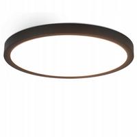 DECKENLEUCHTE Yolandara 30/30/2.4 cm - Schwarz, Kunststoff (30/30/2.4cm) - ZMH