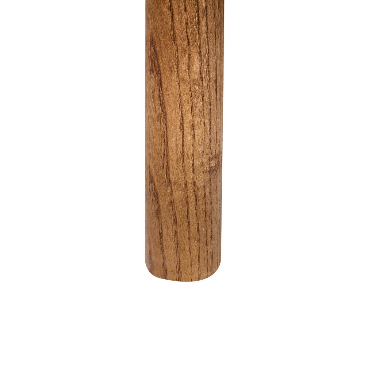 ESSTISCH Dunkle Eiche 180/90 cm Fondis - Dunkelbraun, Holzwerkstoff (180/90/77cm) - Beliani
