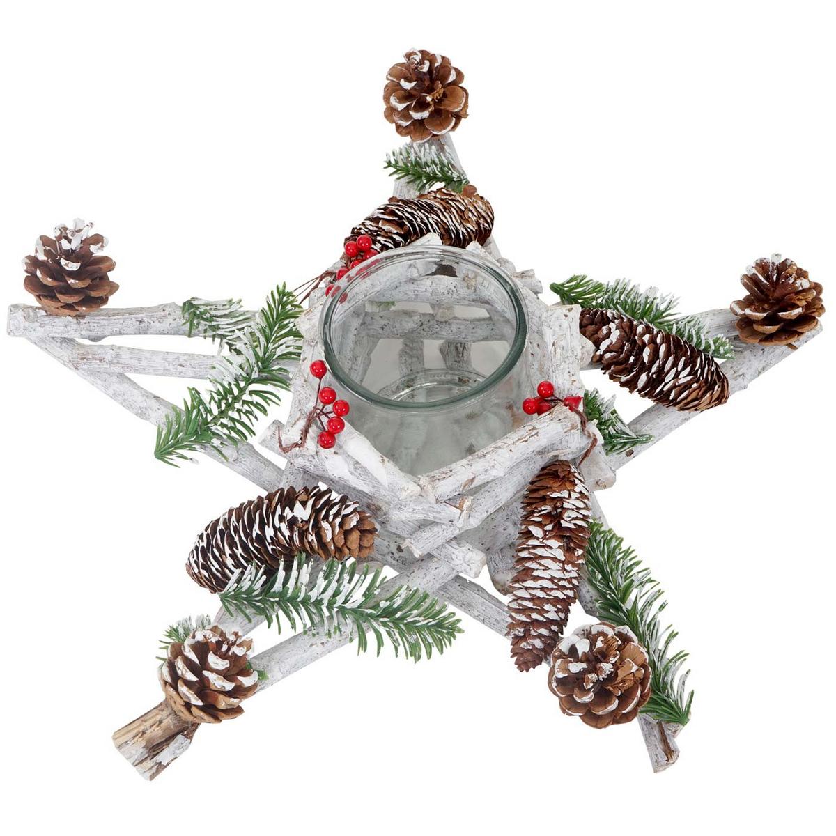 ADVENTSKRANZ 3ER SET Multicolor - Multicolor, Holz (18cm) - MCW