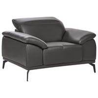 SESSEL Stoff Schwarz Vejen - Schwarz, Textil (112/91/92cm) - Beliani