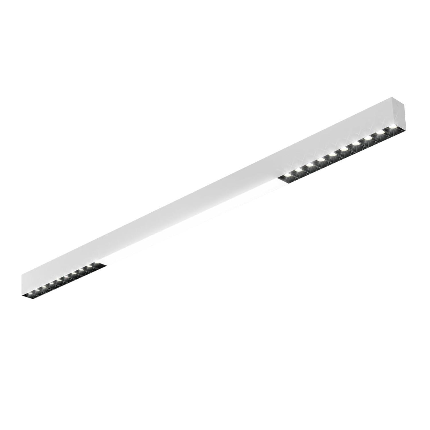 LED-DECKENLEUCHTE Ritter 107/3.5/5.5 cm - Weiß, Metall (3.5/107/5.5cm) - Nettlife