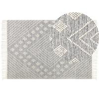 VINTAGE-TEPPICH Savur 230/160 cm - Weiß, Textil (160/230cm) - Beliani