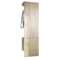 GARDEROBE Carlton Paneel in Eiche sägerau - Eiche San Remo, Holzwerkstoff (52/193/35cm) - Vladon