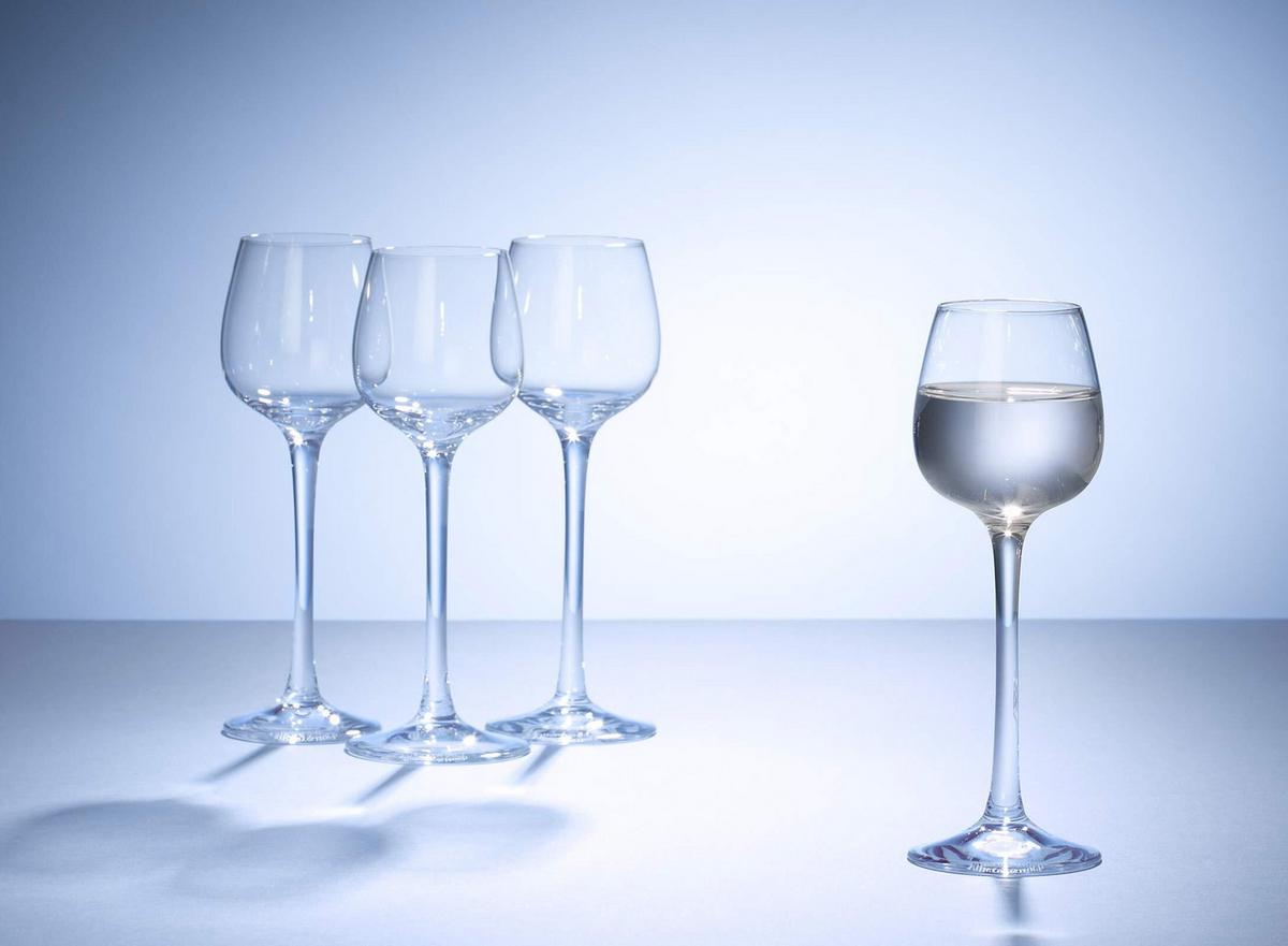 GRAPPAGLÄSER Purismo Specials transparent 50 ml 4er Set - Transparent, Glas (0.05L) - Villeroy & Boch