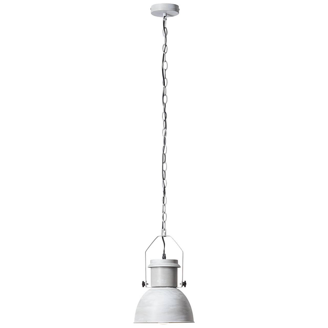 PENDELLEUCHTE Salford 93590/70 - Grau, Metall (23/23/123.8cm) - Brilliant