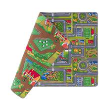 STRASSENTEPPICH BEIDSEITIG STRASSENLANDSCHAFTEN - Grün, Textil (140/200cm) - Snapstyle