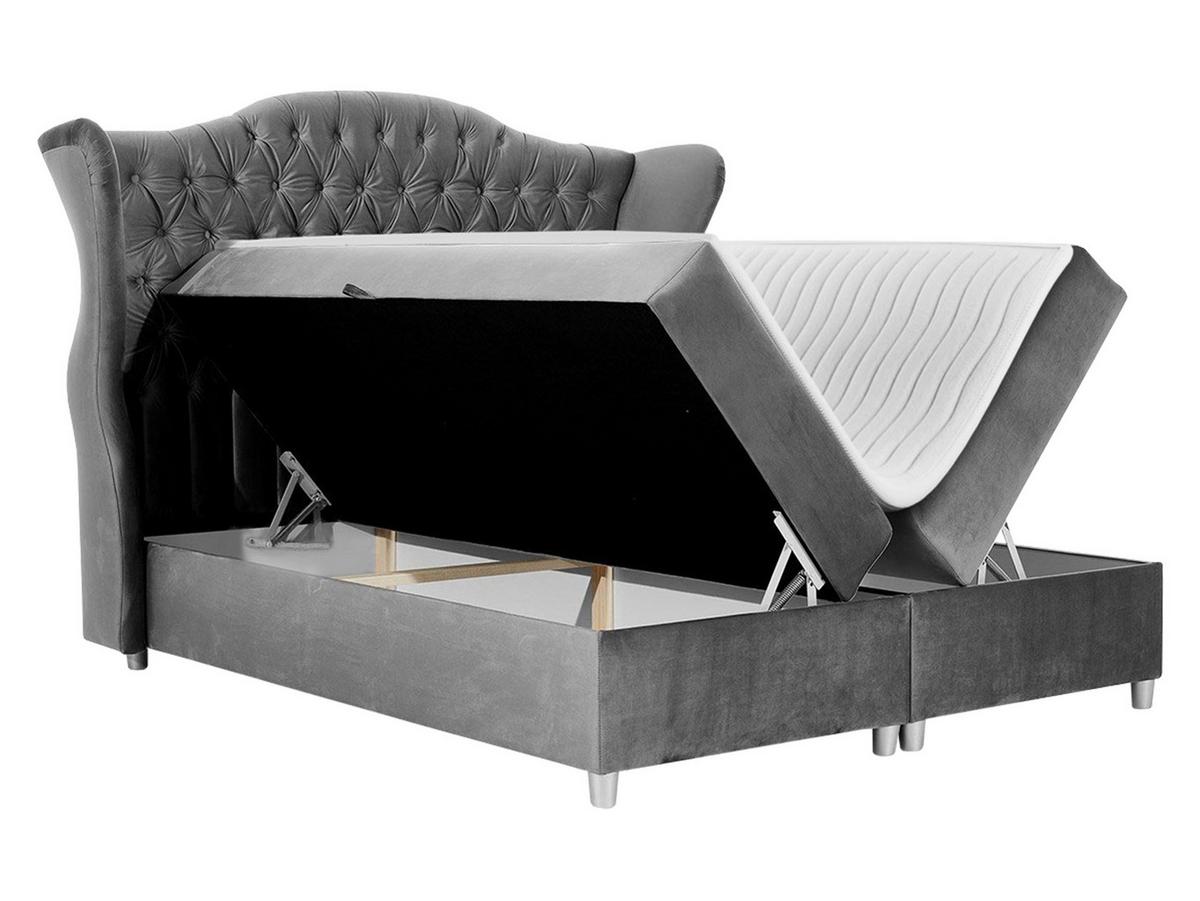 BOXBETT Livia - H3 - Rosa, Holz (160/200cm) - MIRJAN24