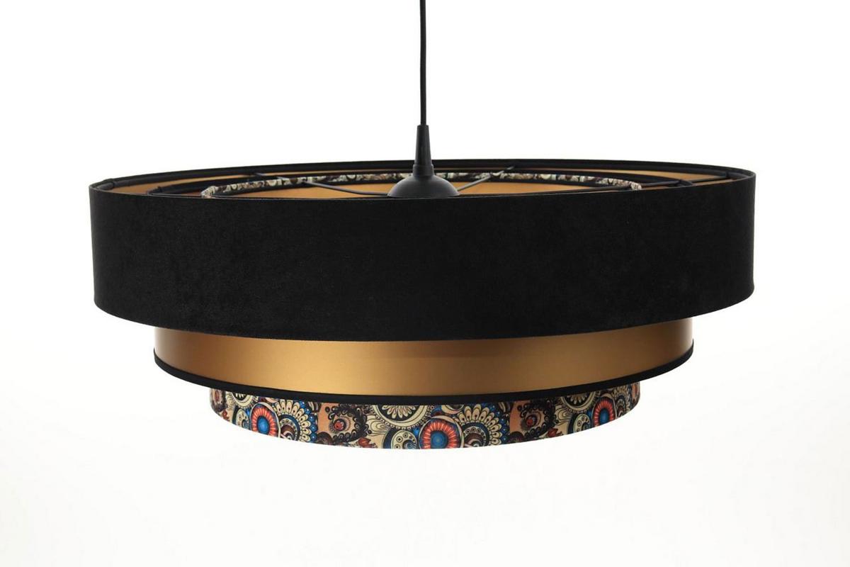 HÄNGELEUCHTE Gold 60/20 cm - Goldfarben, Kunststoff (60/1/20cm) - ONZENO