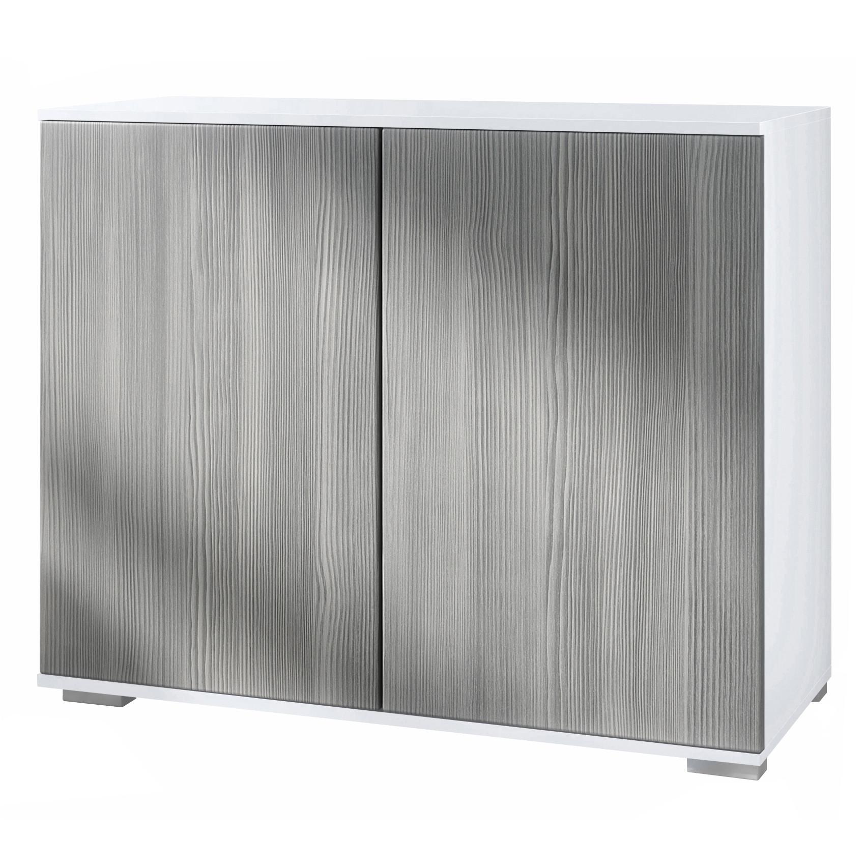 KOMMODE Skadu Avola-Anthrazit - Anthrazit, Holzwerkstoff (92.5/75.5/35cm) - Vladon